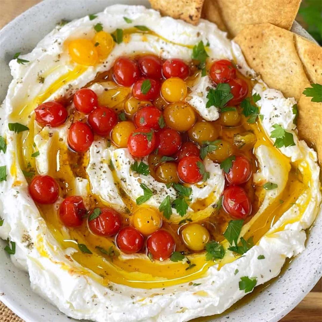 Labneh Dip Recipe (How To Make Labneh)