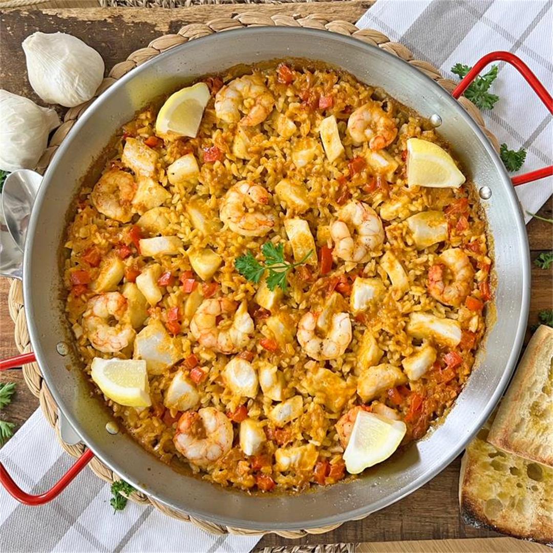 Seafood Paella that will Transport you to Spain | Easy Recipe