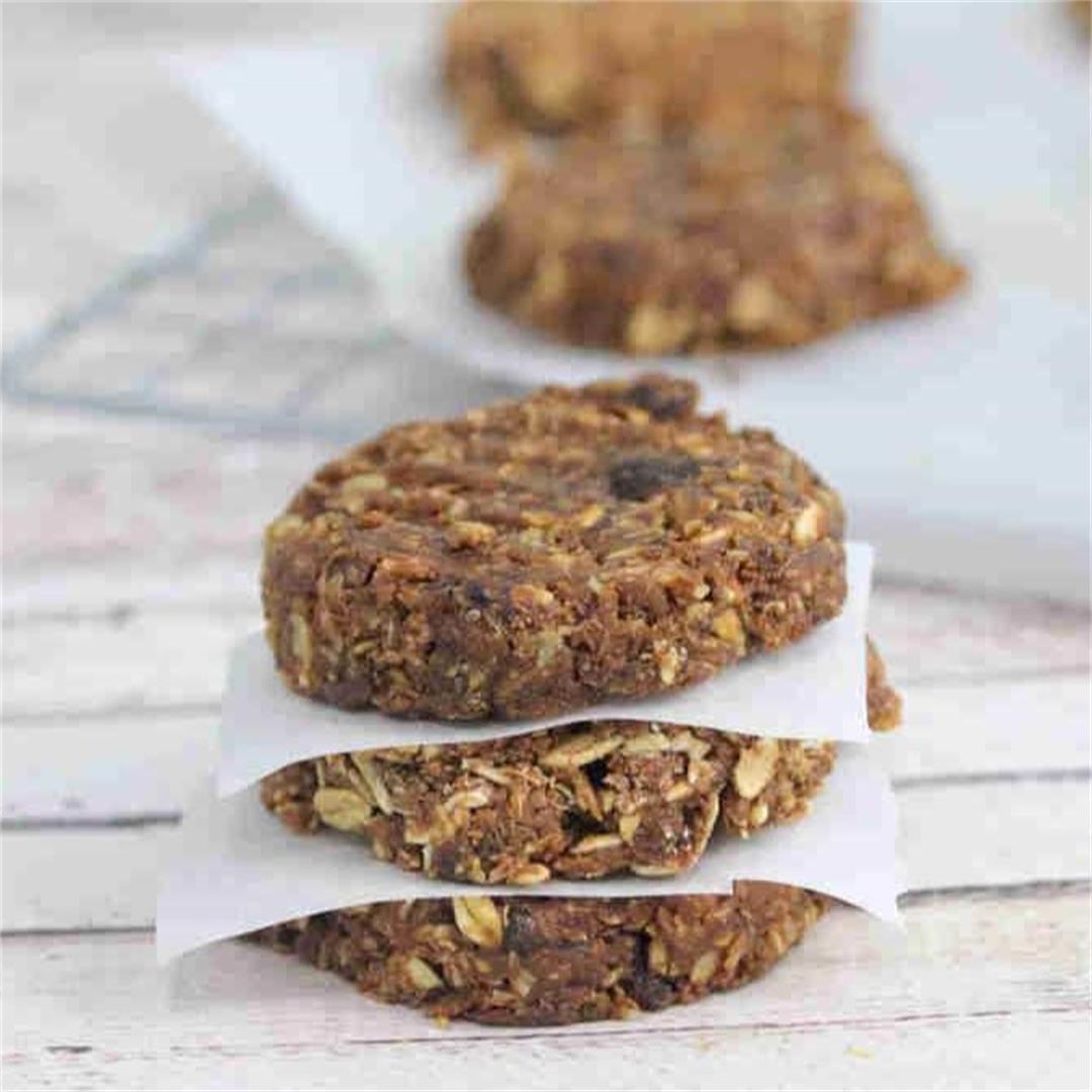 No Bake Protein Cookies (Dairy and Gluten-Free)
