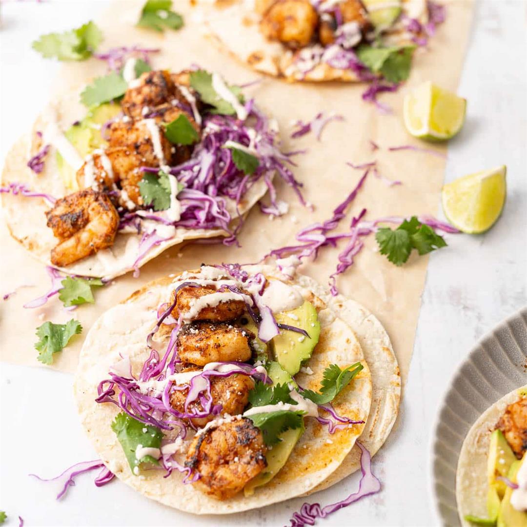 Grilled Shrimp Tacos Recipe