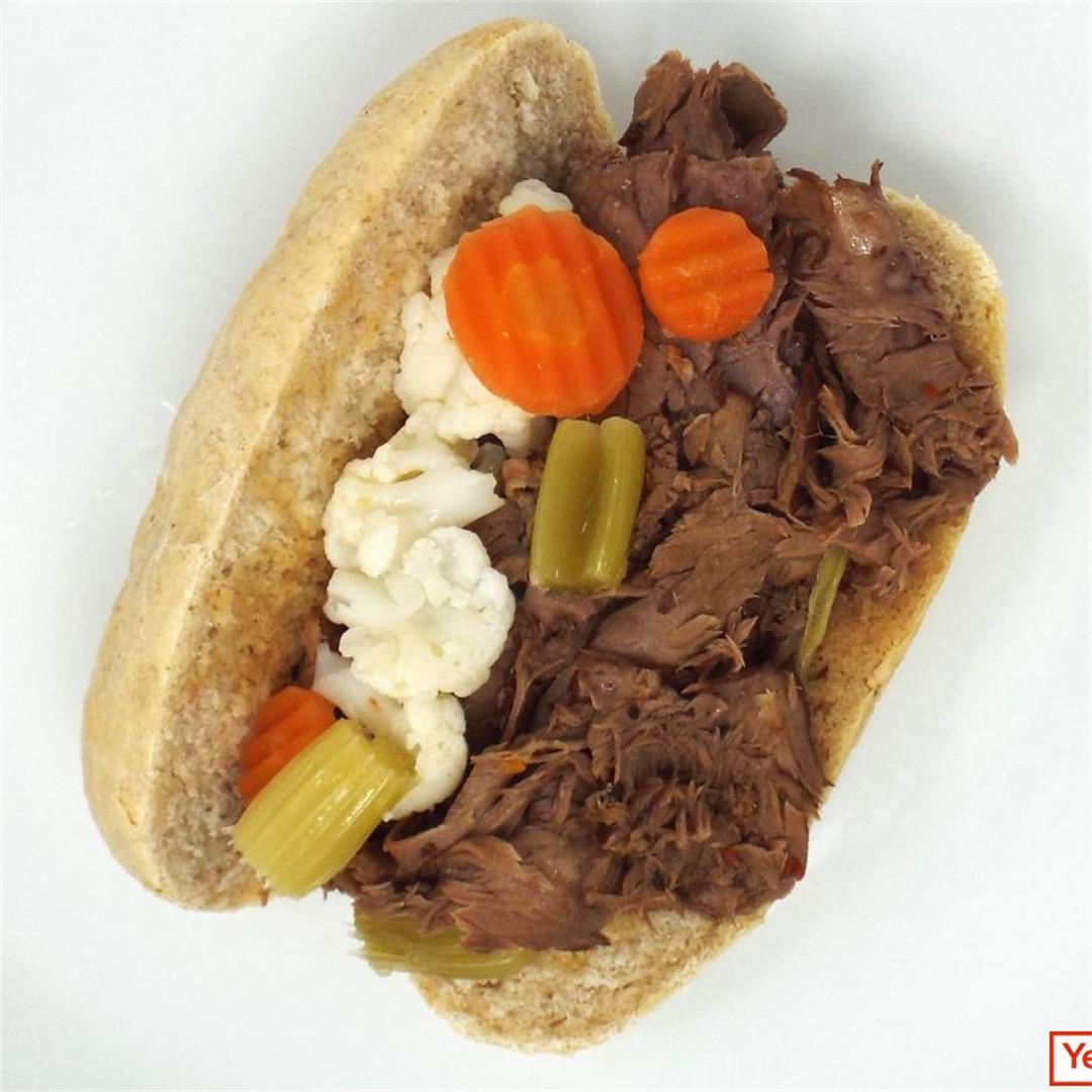 Chicago Style Italian Beef Sandwiches