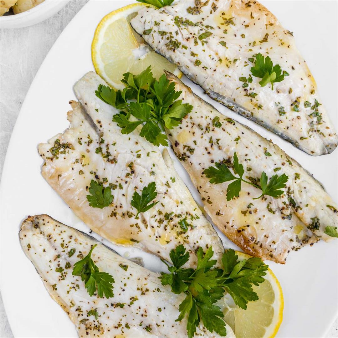 Air Fryer Sea Bass Fillets (Cooks in 6 Minutes!)