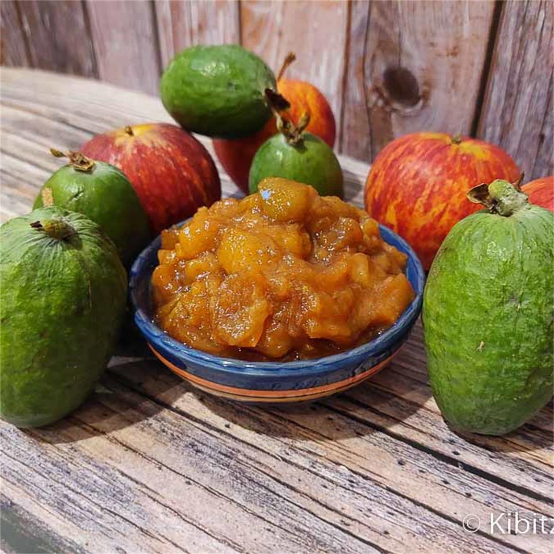 Feijoa Chutney with Apples: Sweet, Tangy, Delicious Recipe