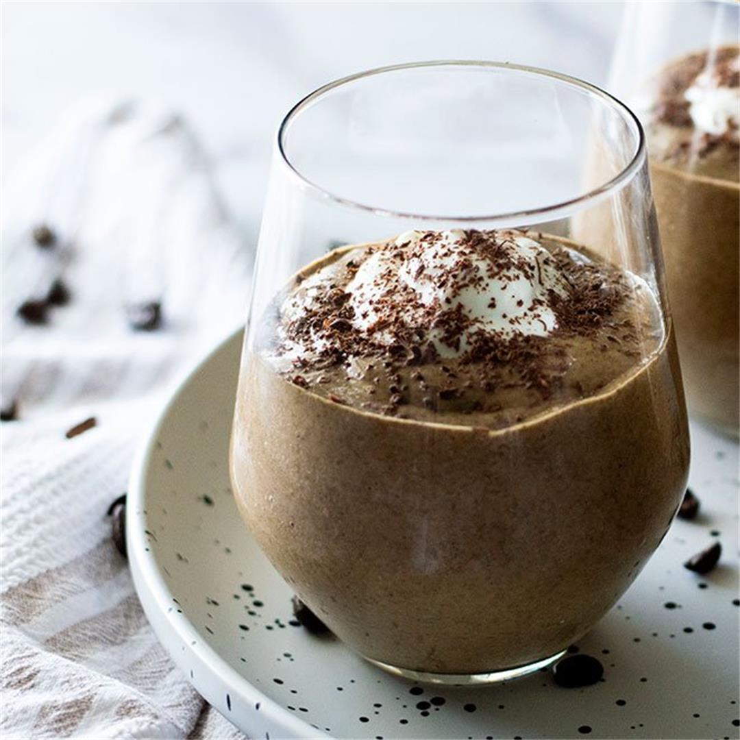 Healthy Iced Coffee Mousse (5 ingredients!)