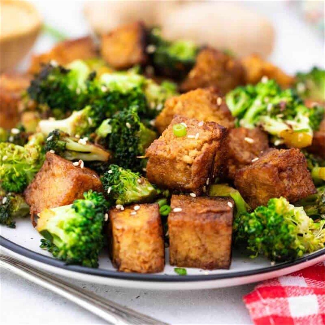Broccoli Tofu Stir Fry in Minutes!