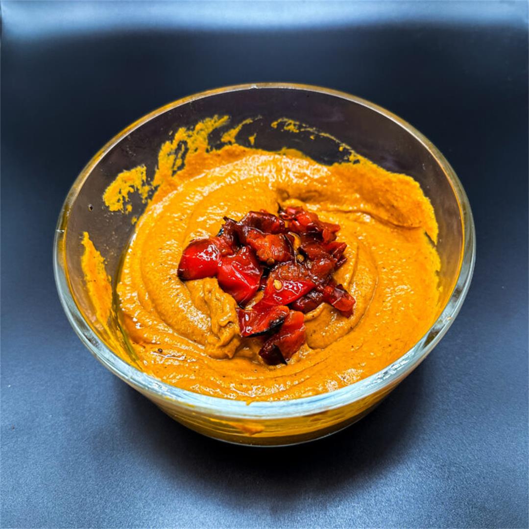 Homemade Roasted Red Pepper Hot Sauce Recipe