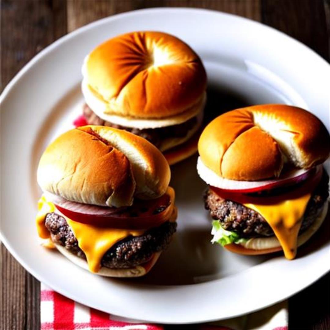 A Culinary Classic: Crafting Cheeseburger Sliders