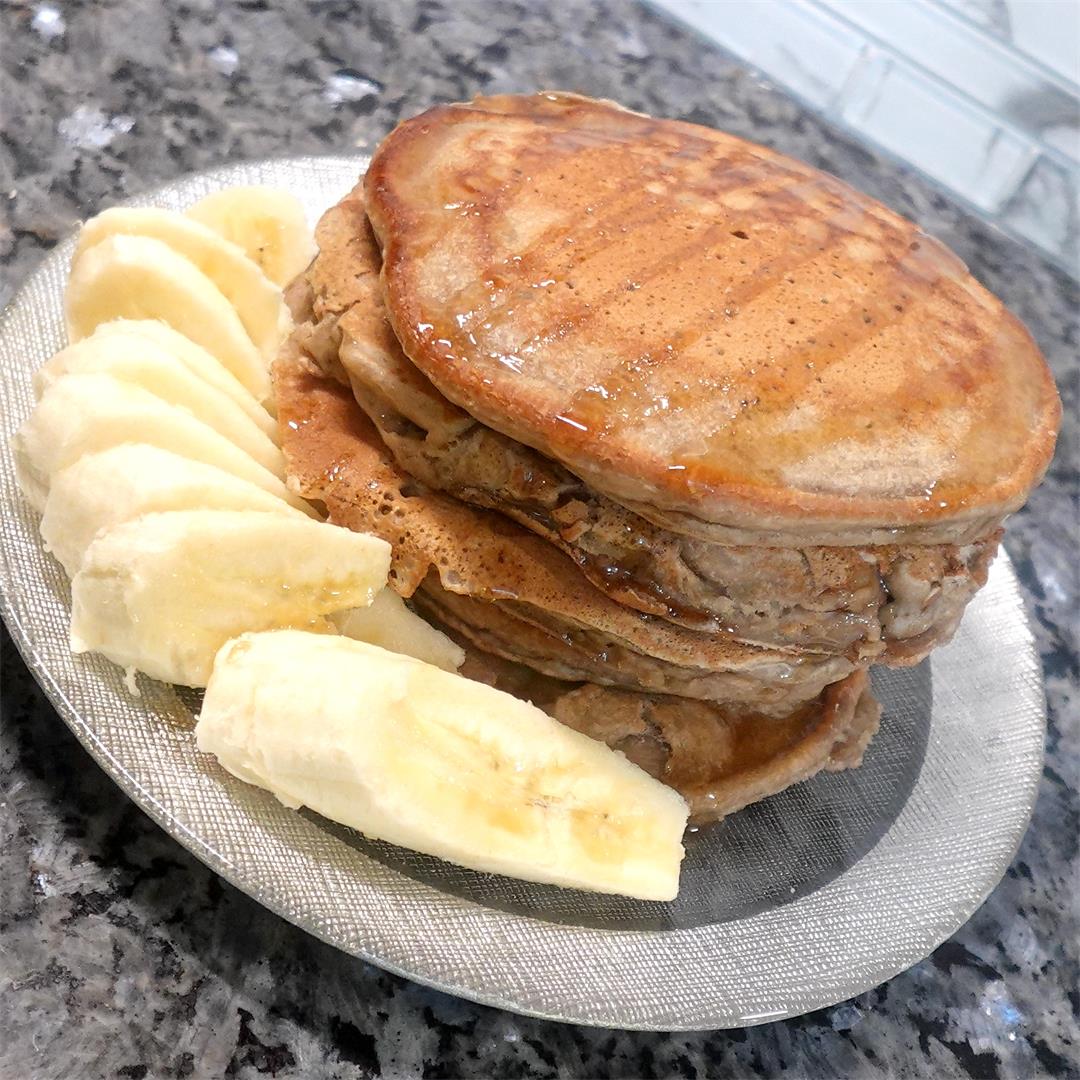 Start The Day Right With These High-Protein Vegan Pancakes