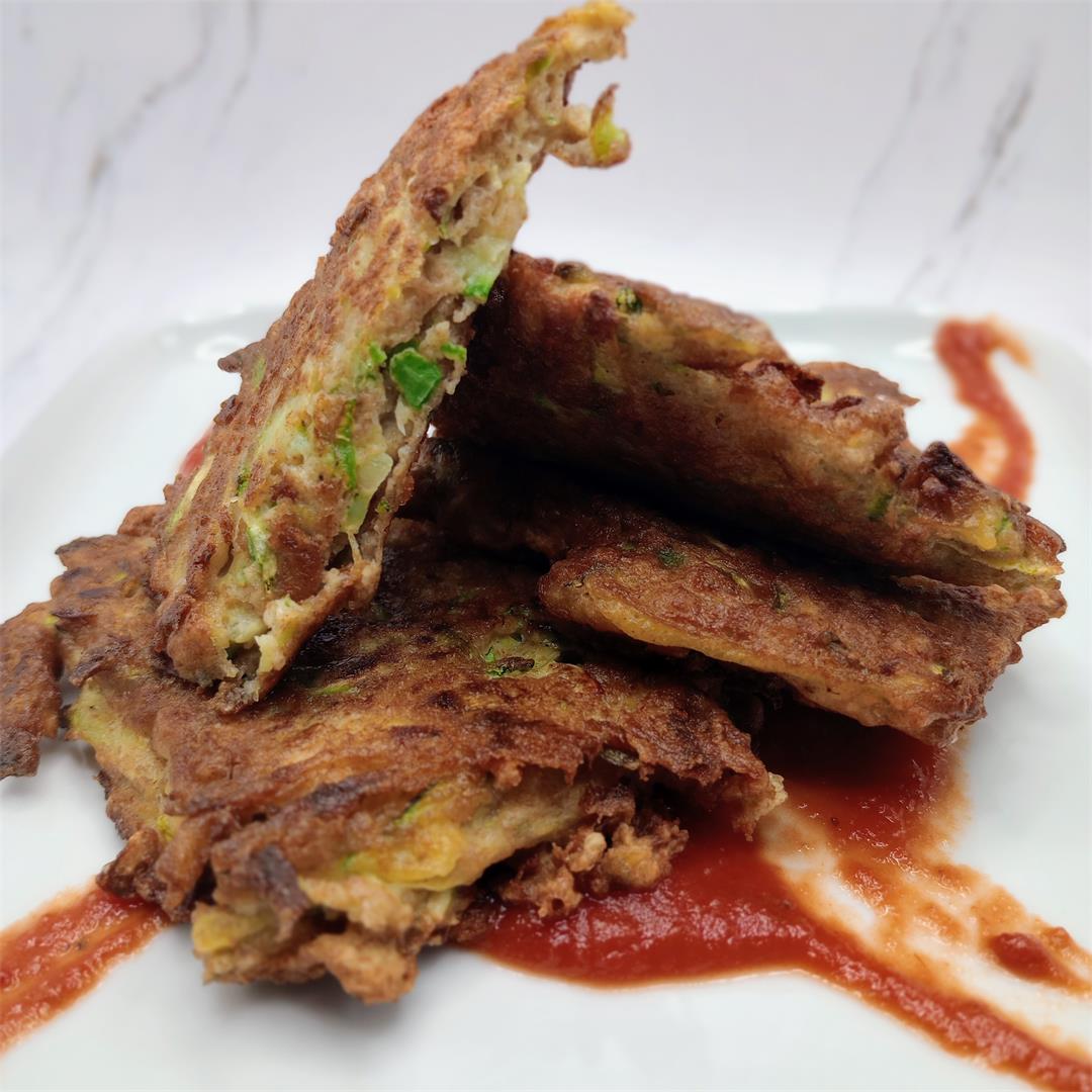 How To Make Zucchini Fritters with Spelt Flour