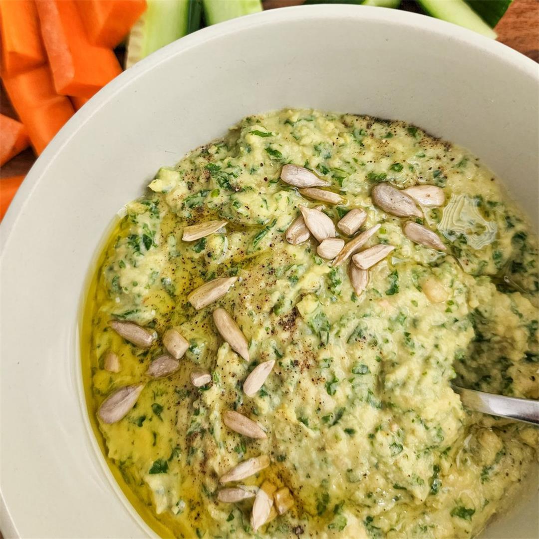 Creamy Vegan Kale and Cannellini Bean Dip⁠ — That Vegan Dad