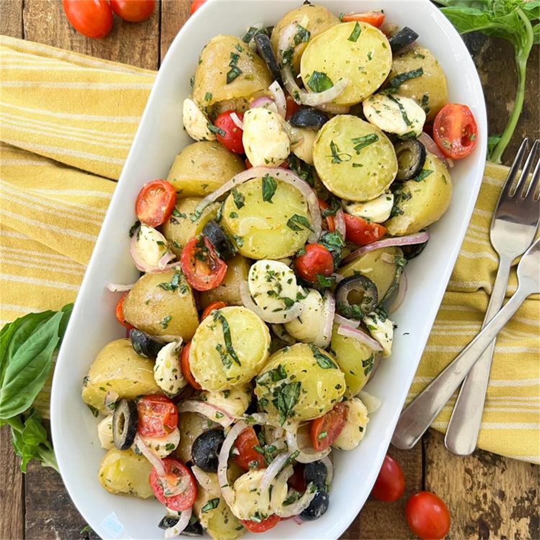 Mediterranean Potato Salad | Heart-Healthy & Easy Recipe
