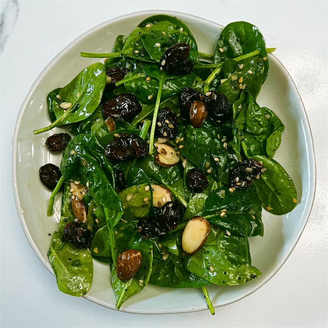 Cranberry Spinach Salad -