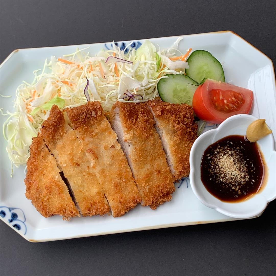 Fried pork loin (Tonkatsu)