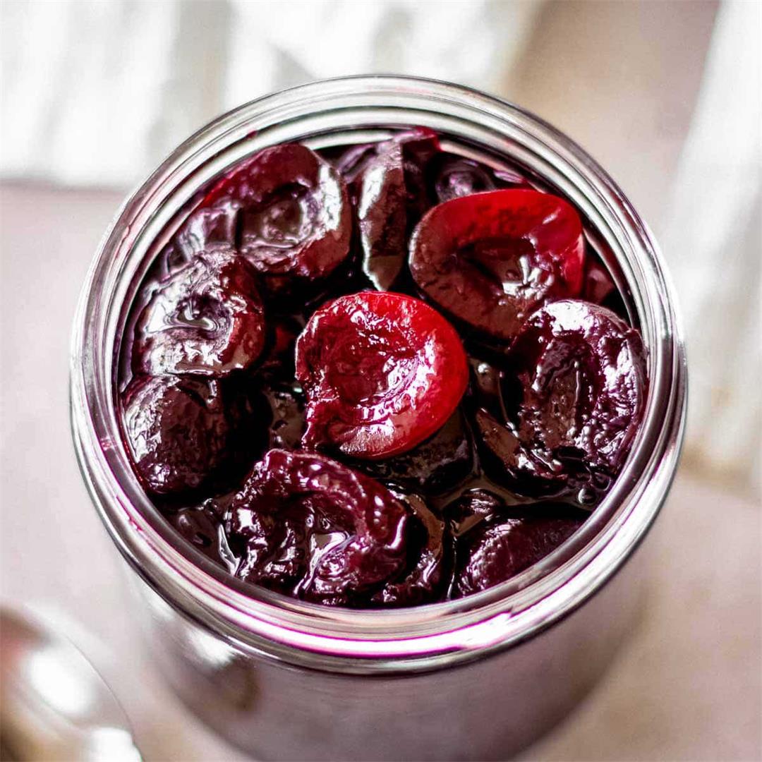 Easy 2-Ingredient Cherry Compote