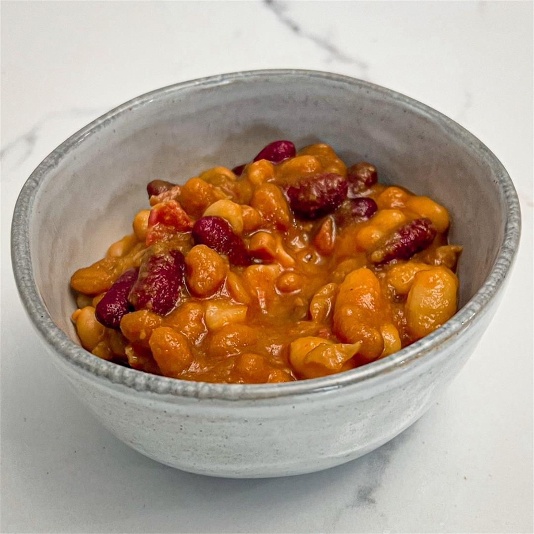 Quick Barbecued Beans -