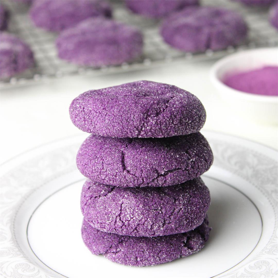 Vegan Ube Cookie Recipe