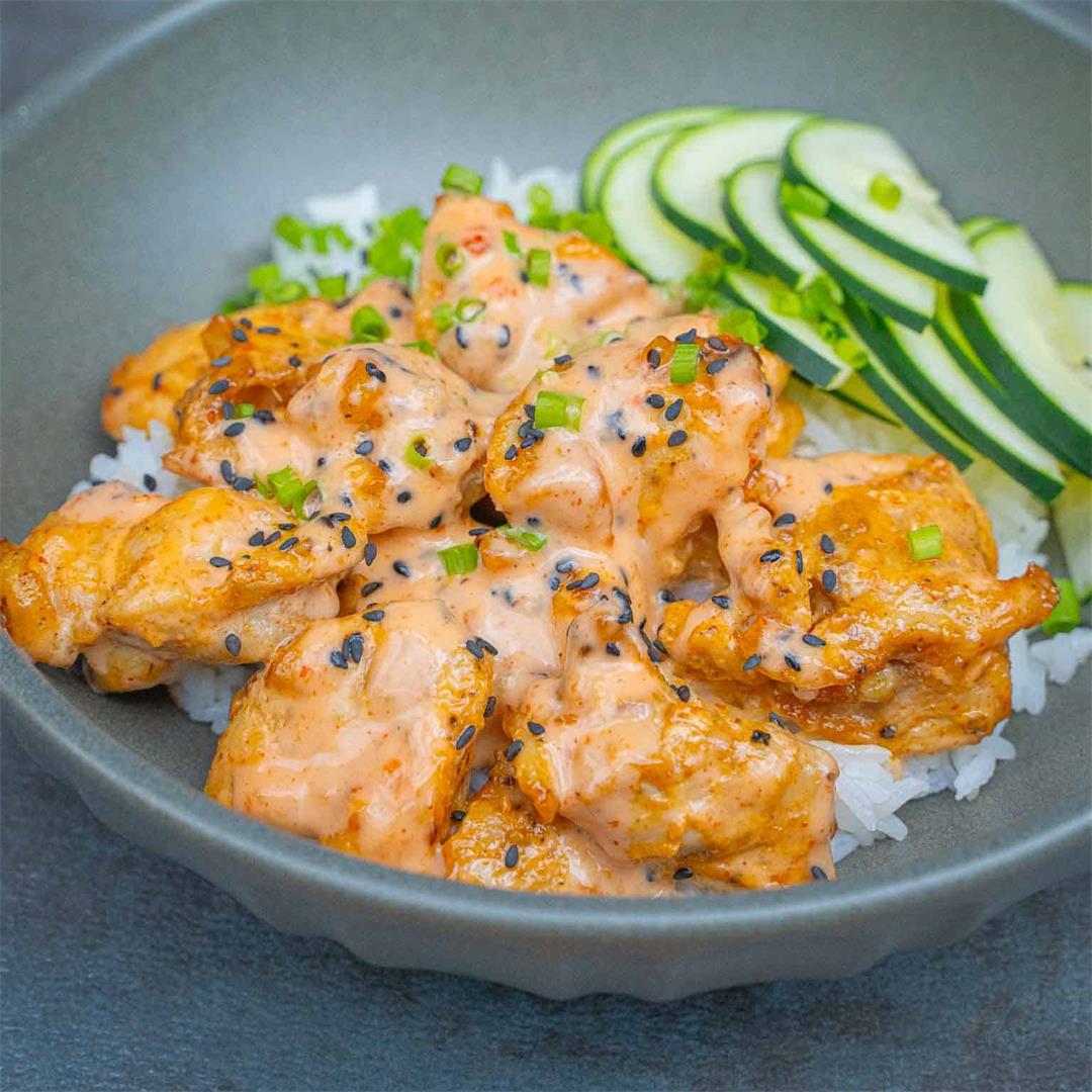 Best Bang Bang Chicken Bites