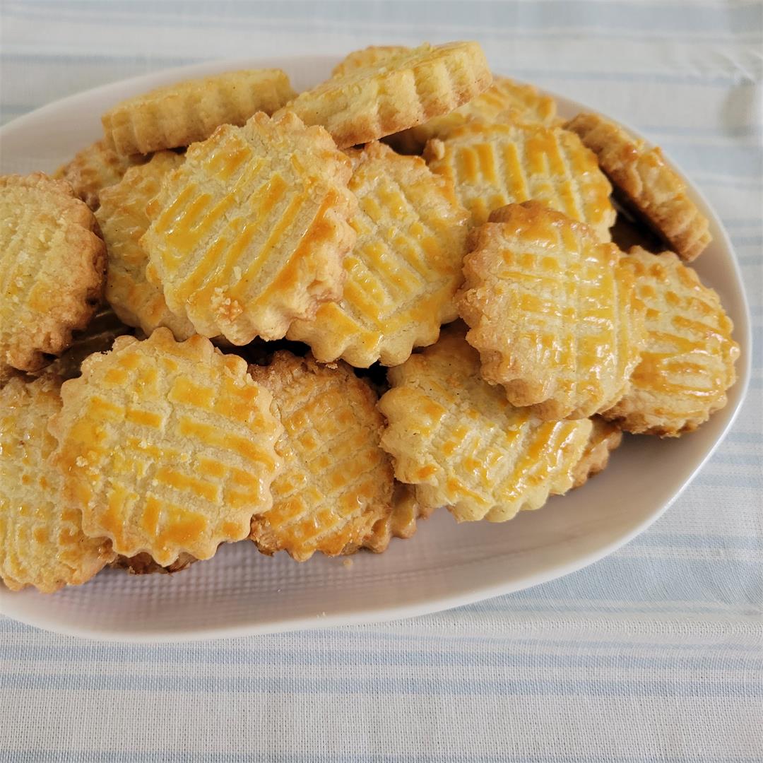 French salted butter cookies