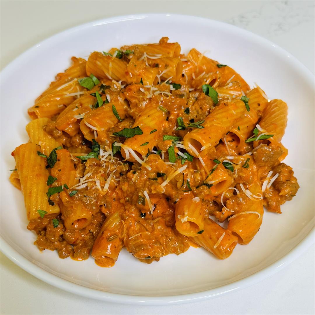 Spicy Rigatoni