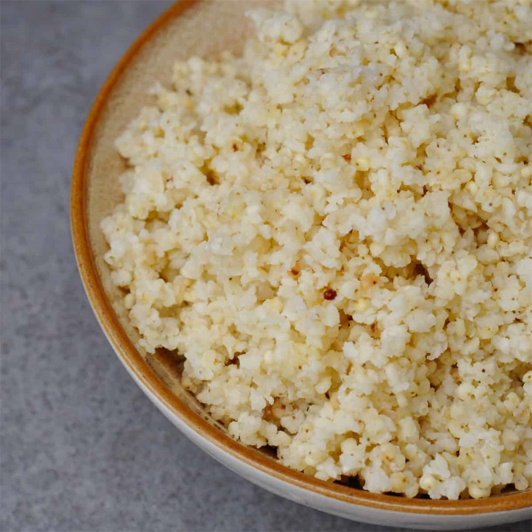 How to cook perfect fluffy millet all the time (the lazy way)