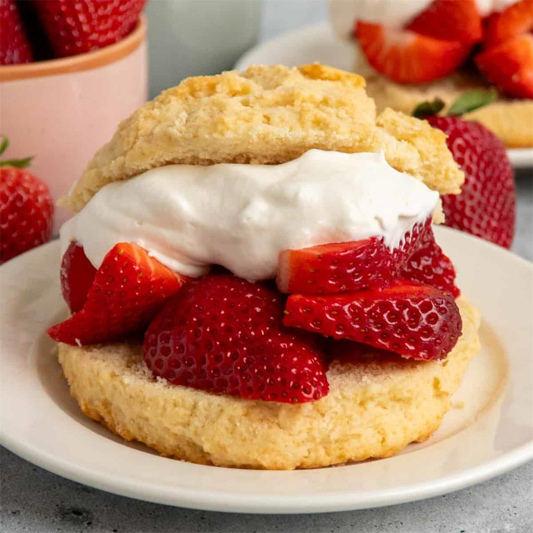 Strawberry Shortcake Biscuits