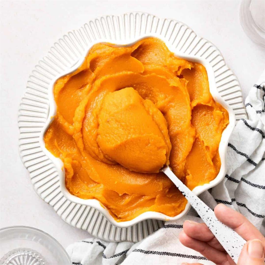 How to Make Sweet Potato Puree