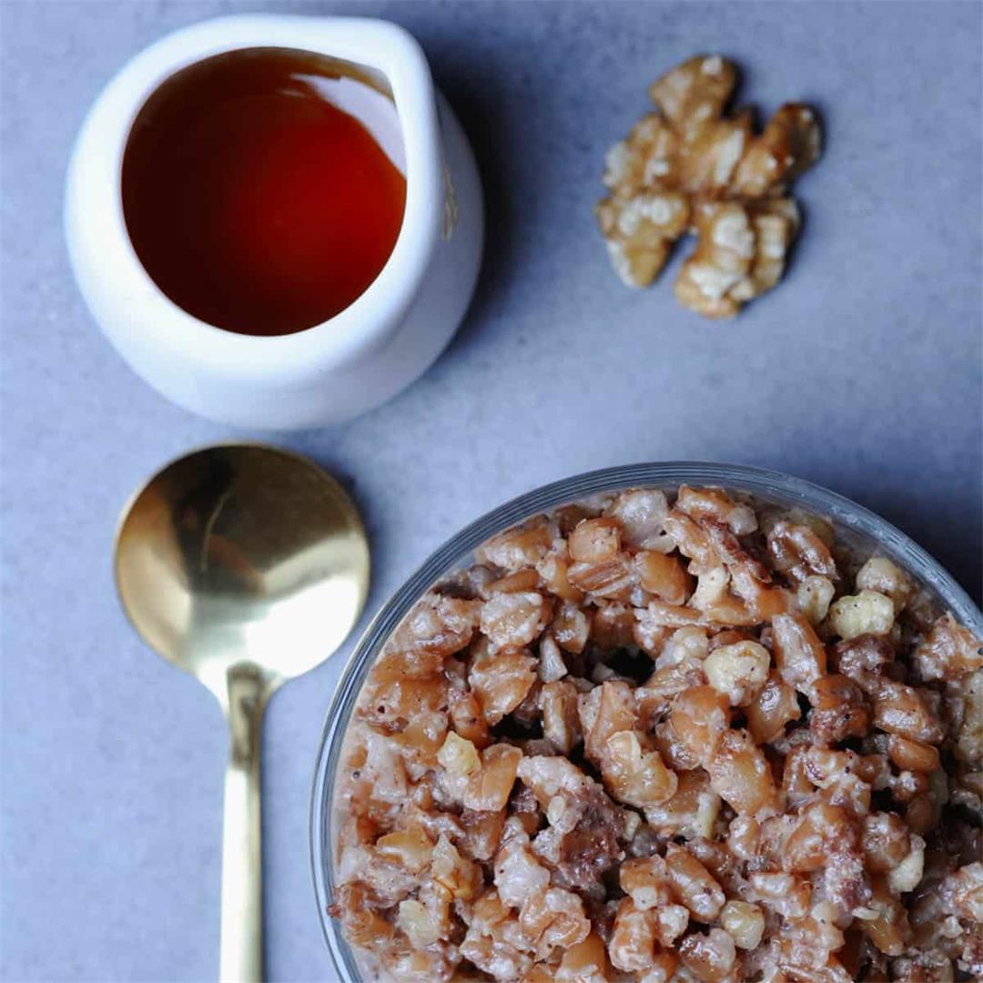 Easy farro dessert –