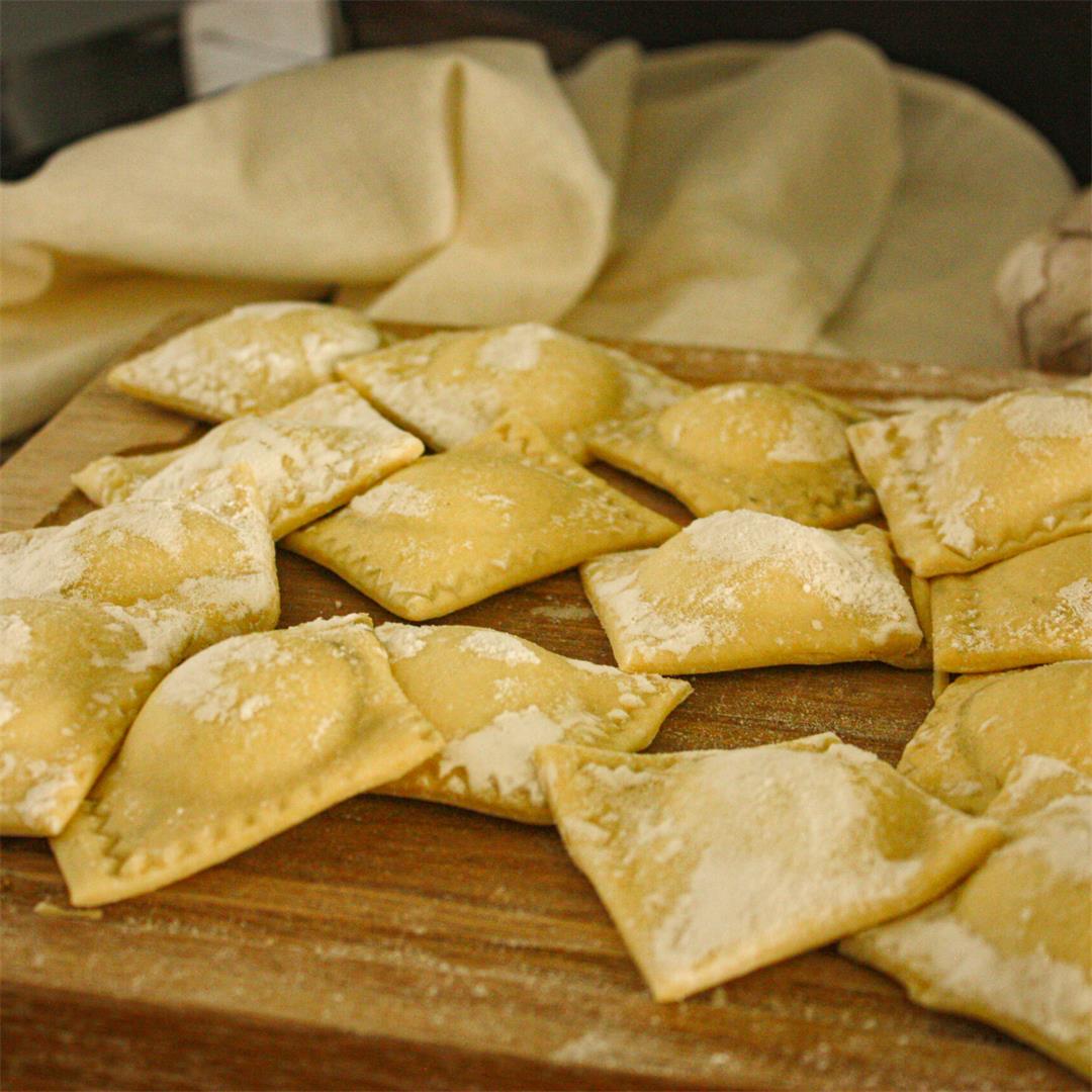 Dairy-Free Butternut Squash Ravioli