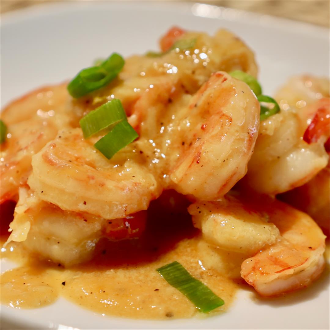 Shrimp With Coconut Milk Sauce