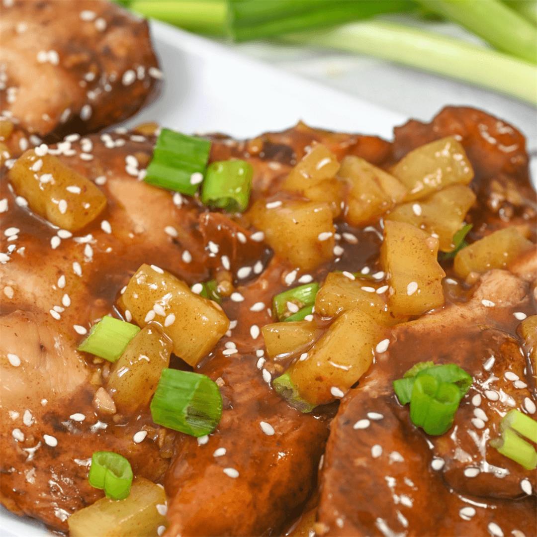 Crockpot Honey Garlic Chicken