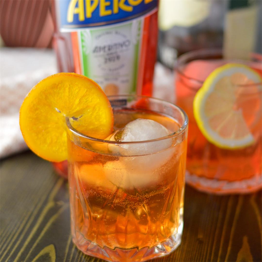 Bourbon Aperol Cocktail (Spritz sans Prosecco)