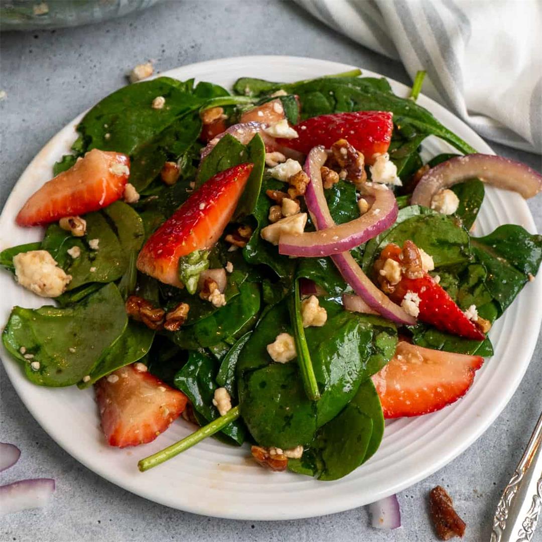 Strawberry Spinach Salad Recipe