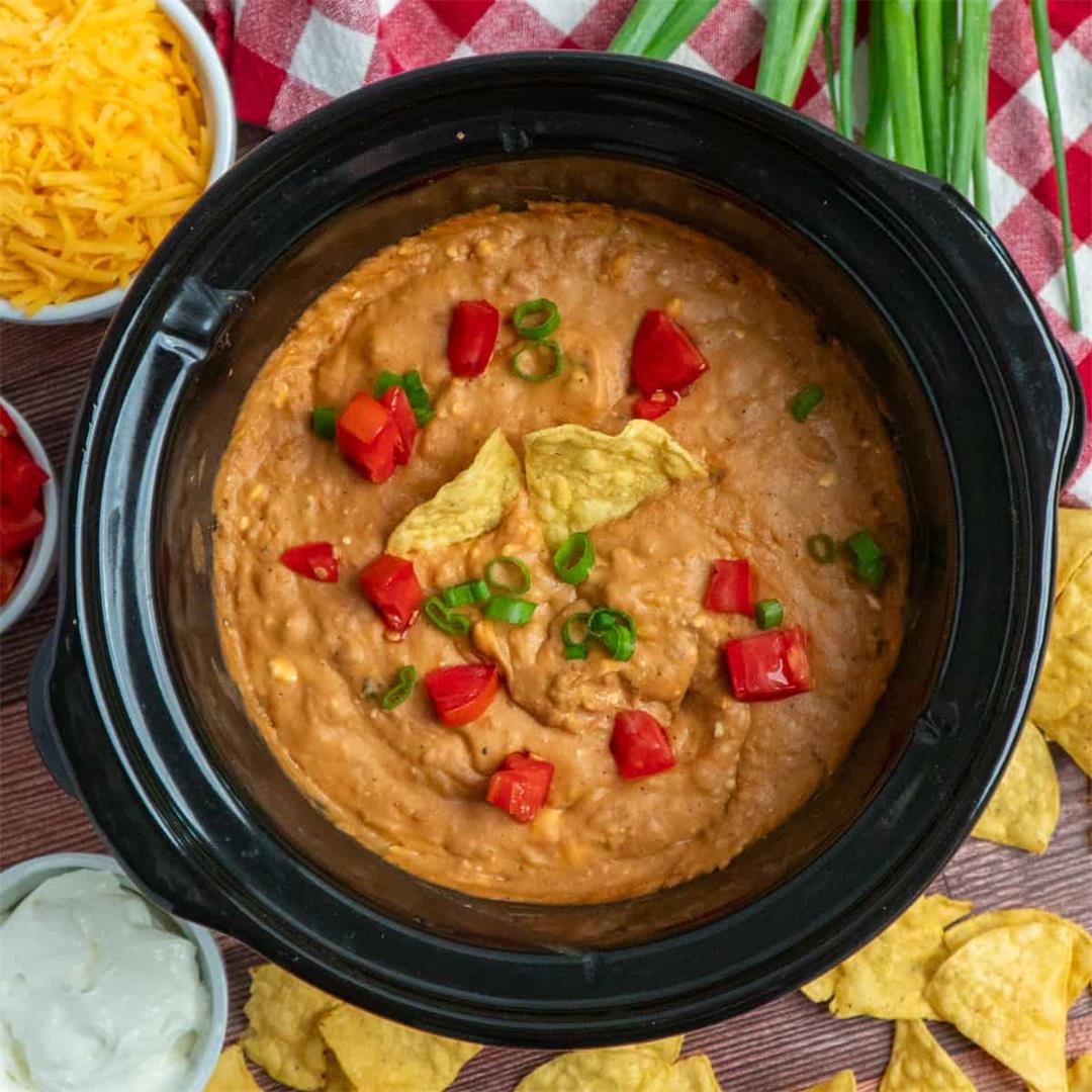 Crock Pot Bean Dip