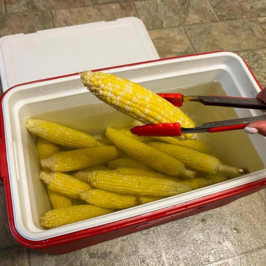 Cooler Corn on the Cob