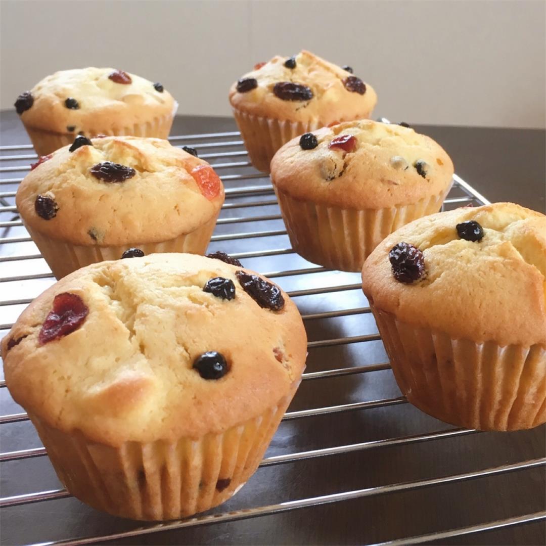 Cute looking cream cheese muffins