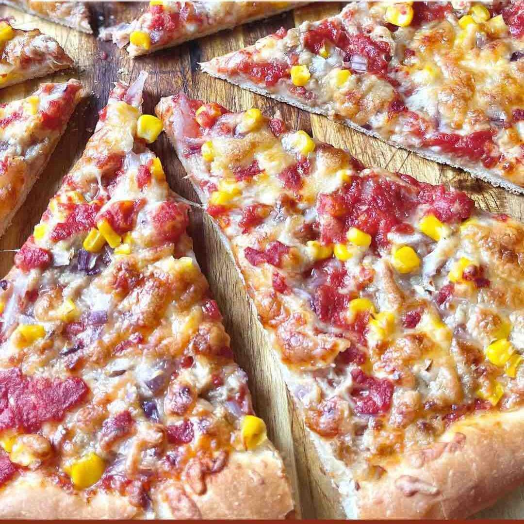 Easy Homemade Sweetcorn, Tuna Pizza - Join Your Life