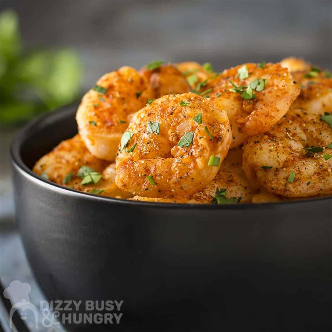 Sweet and Spicy Skillet Shrimp