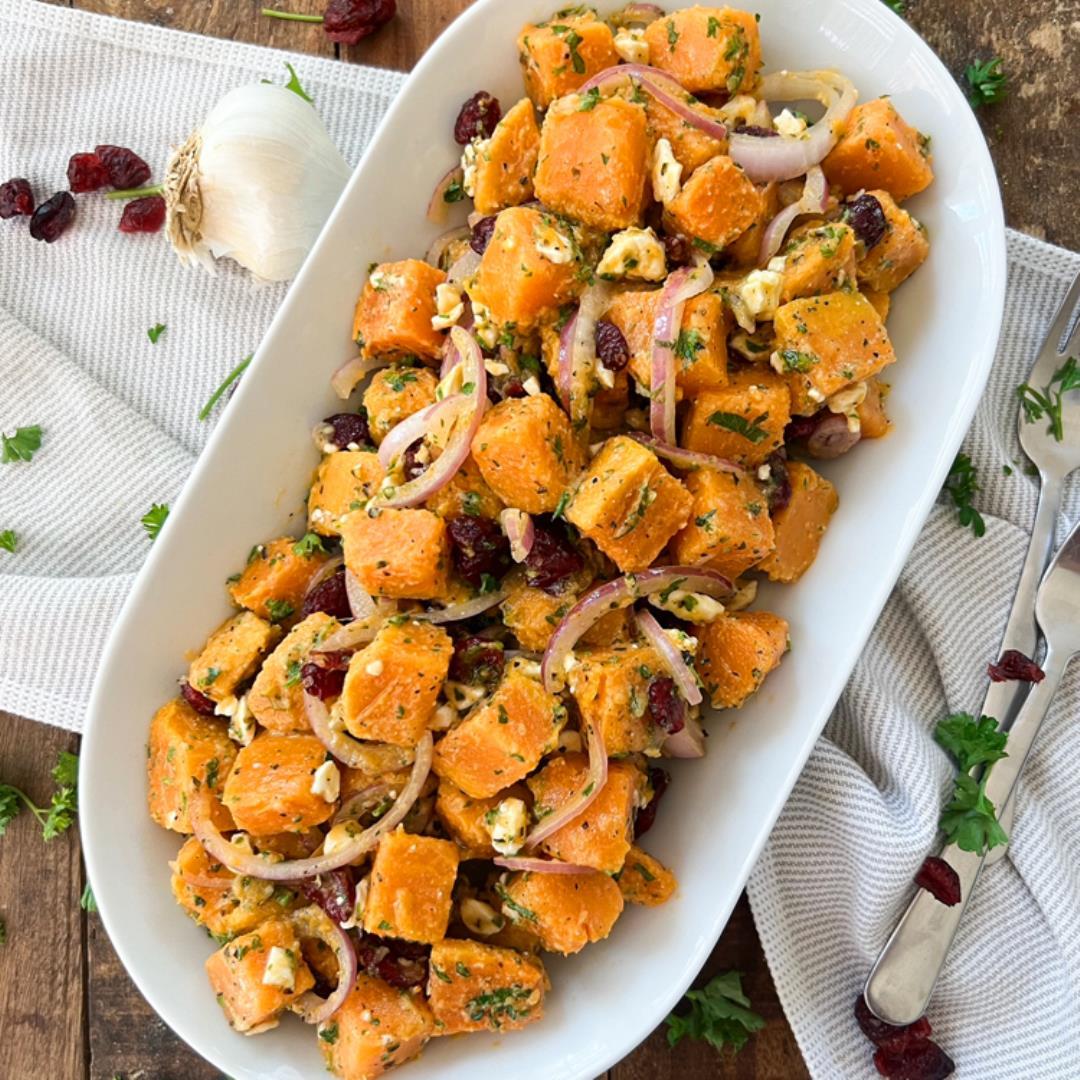 HEALTHY Sweet Potato Salad to Fill you with GOODNESS