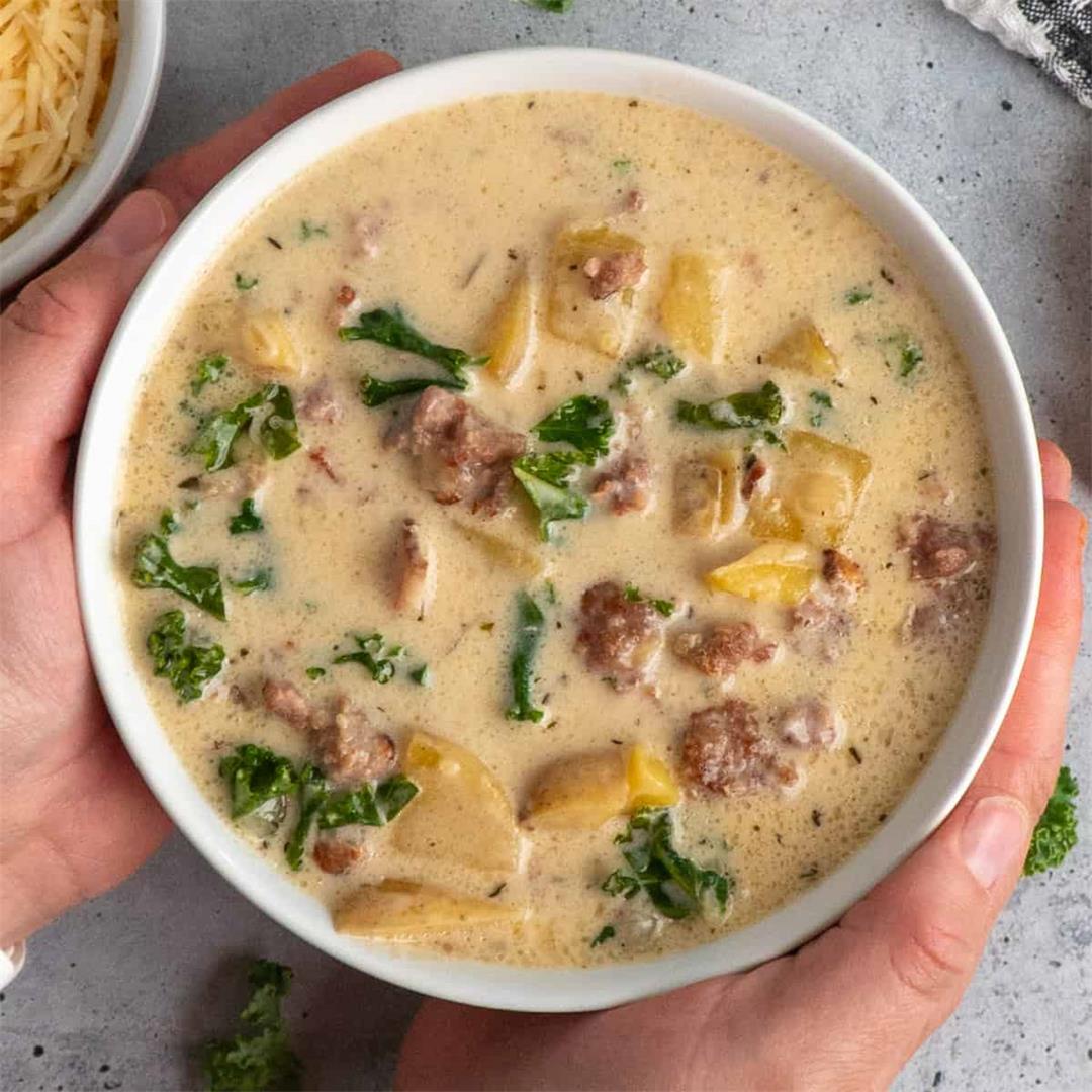 Crock Pot Zuppa Toscana Soup