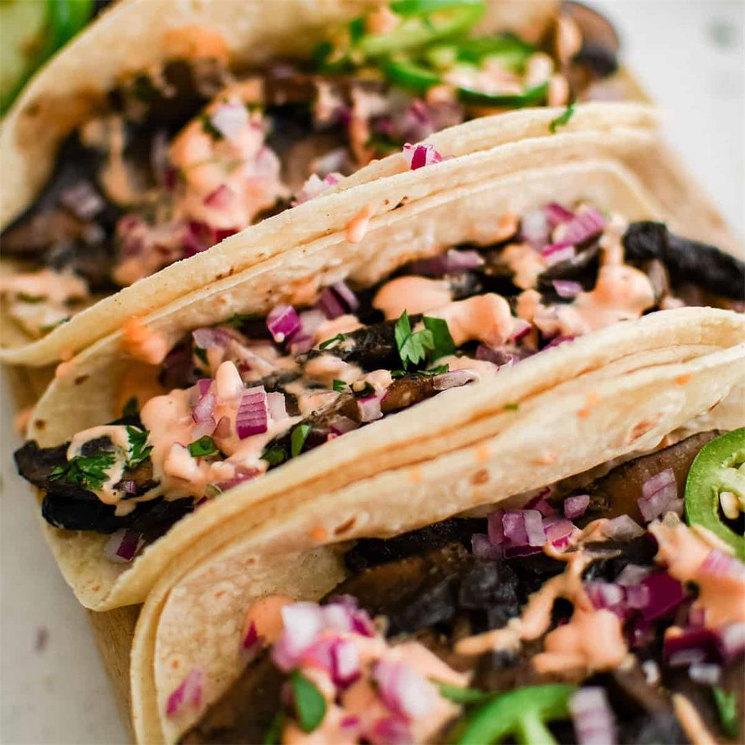 Mushroom Tacos