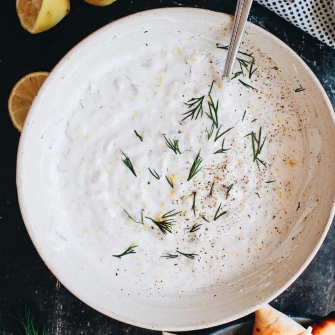 Homemade Feta Tzatziki Sauce