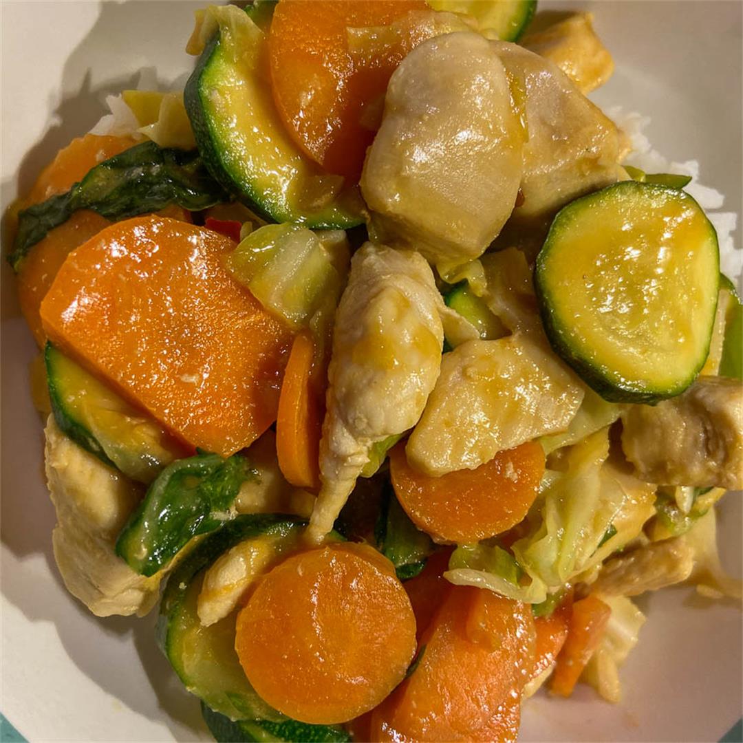 Peanut Satay Chicken Stir Fry: A Tempting Dinner Recipe