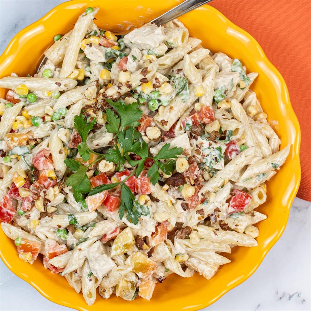 Ranch Chicken Pasta Salad