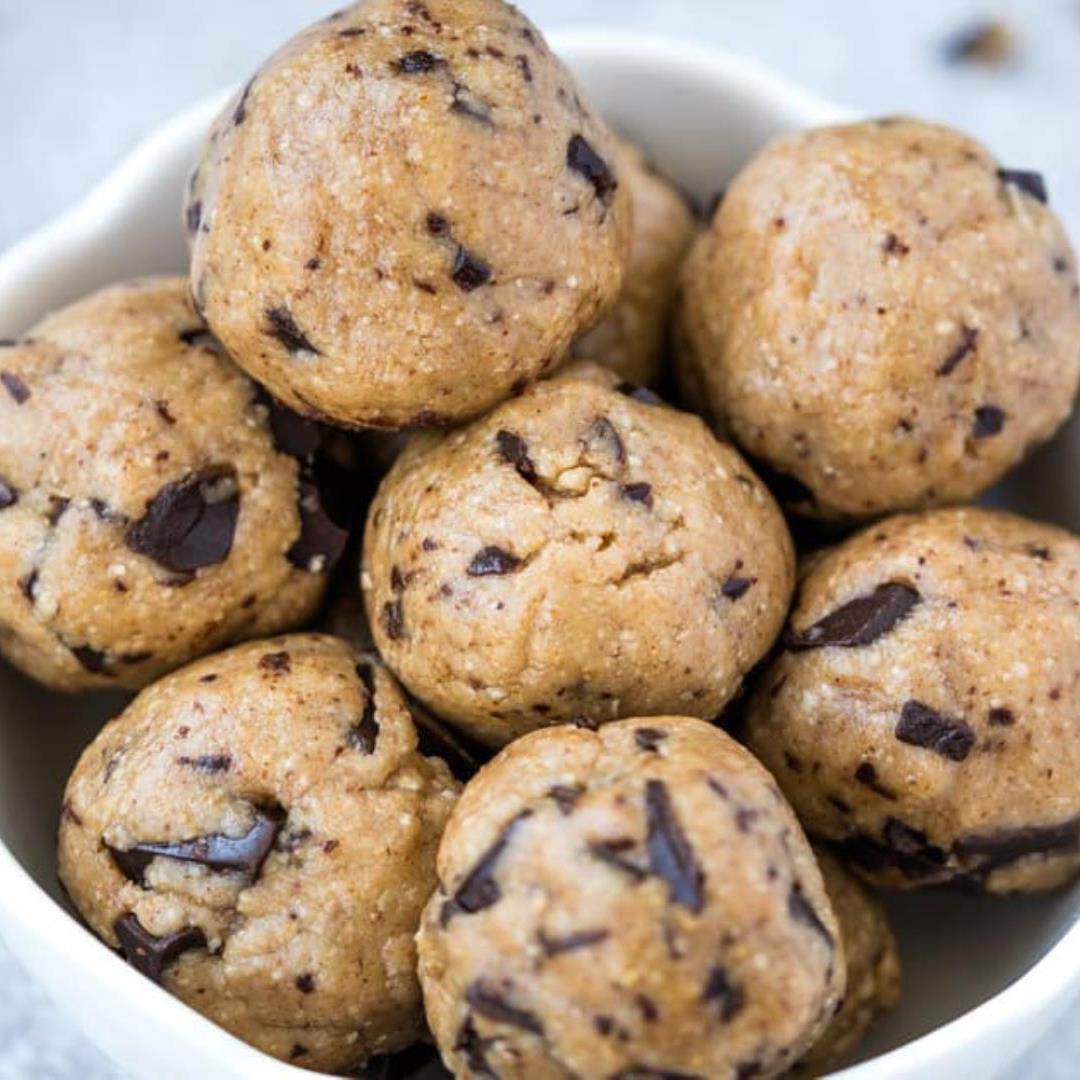 Easy Healthy Edible Cookie Dough Bites