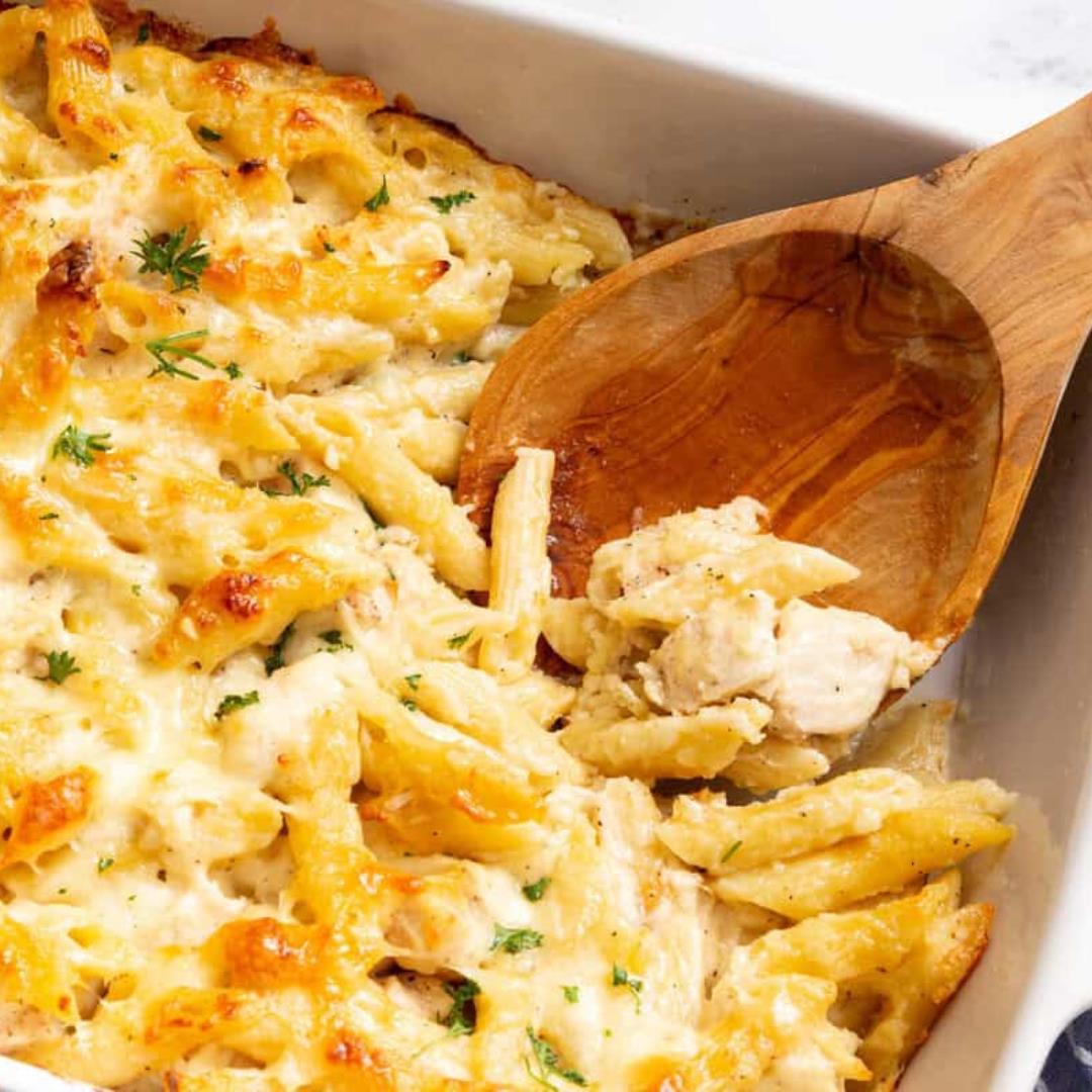 Chicken Alfredo Bake Casserole