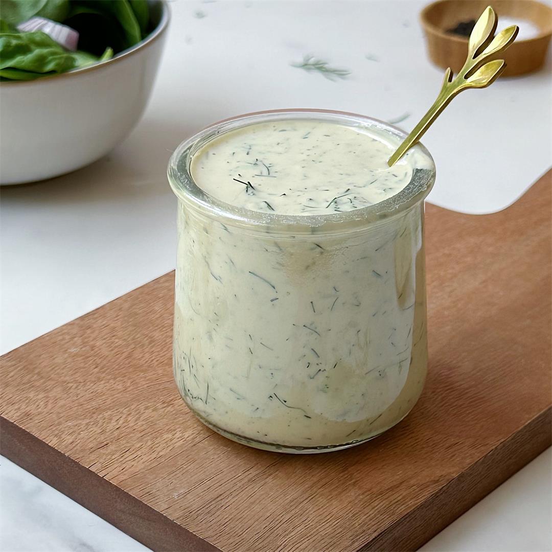 Vegan Dill Tahini Dressing