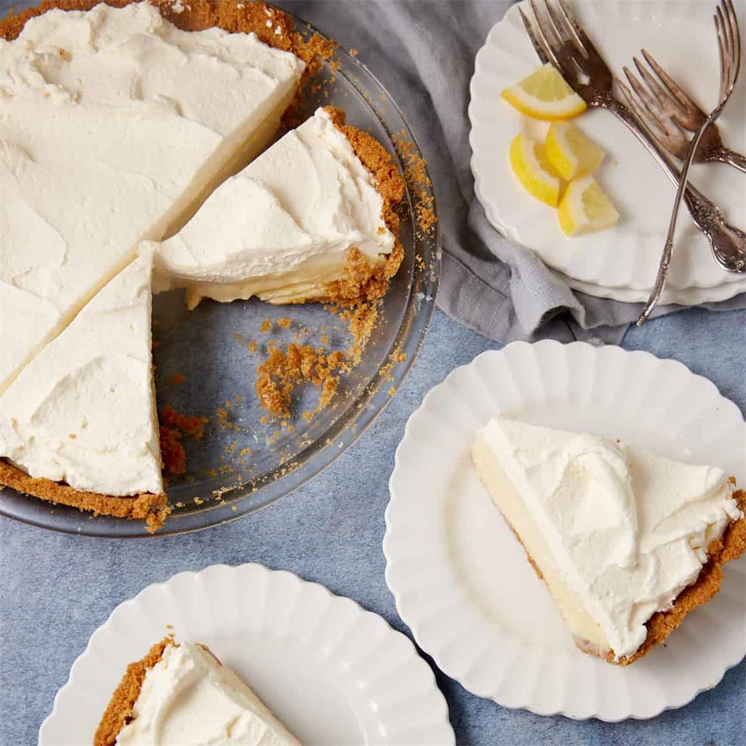 Classic Lemon Icebox Pie With Condensed Milk