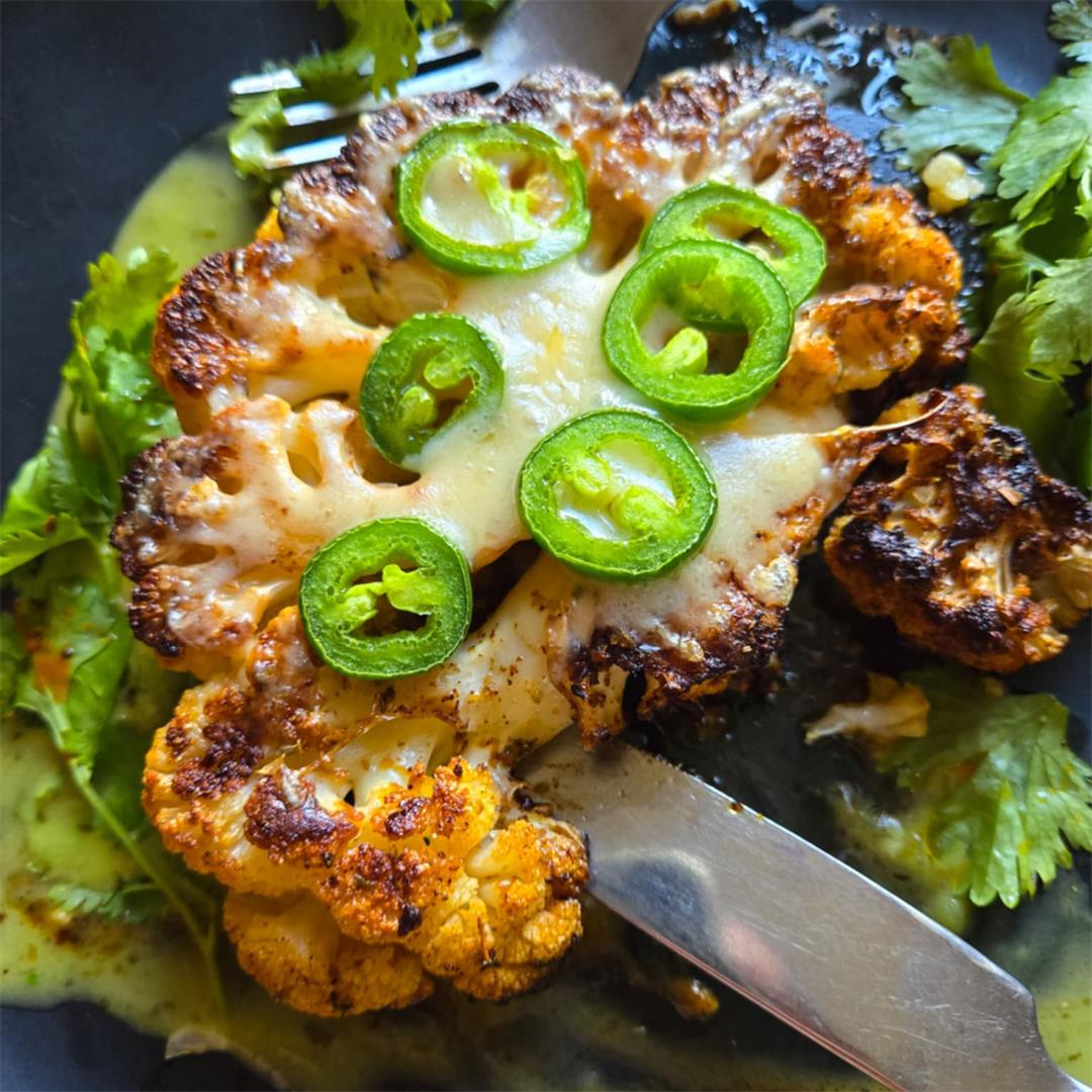 Jalapeno Ched Cauli Steaks