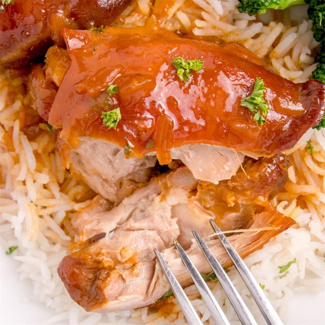 Crockpot Apricot Chicken