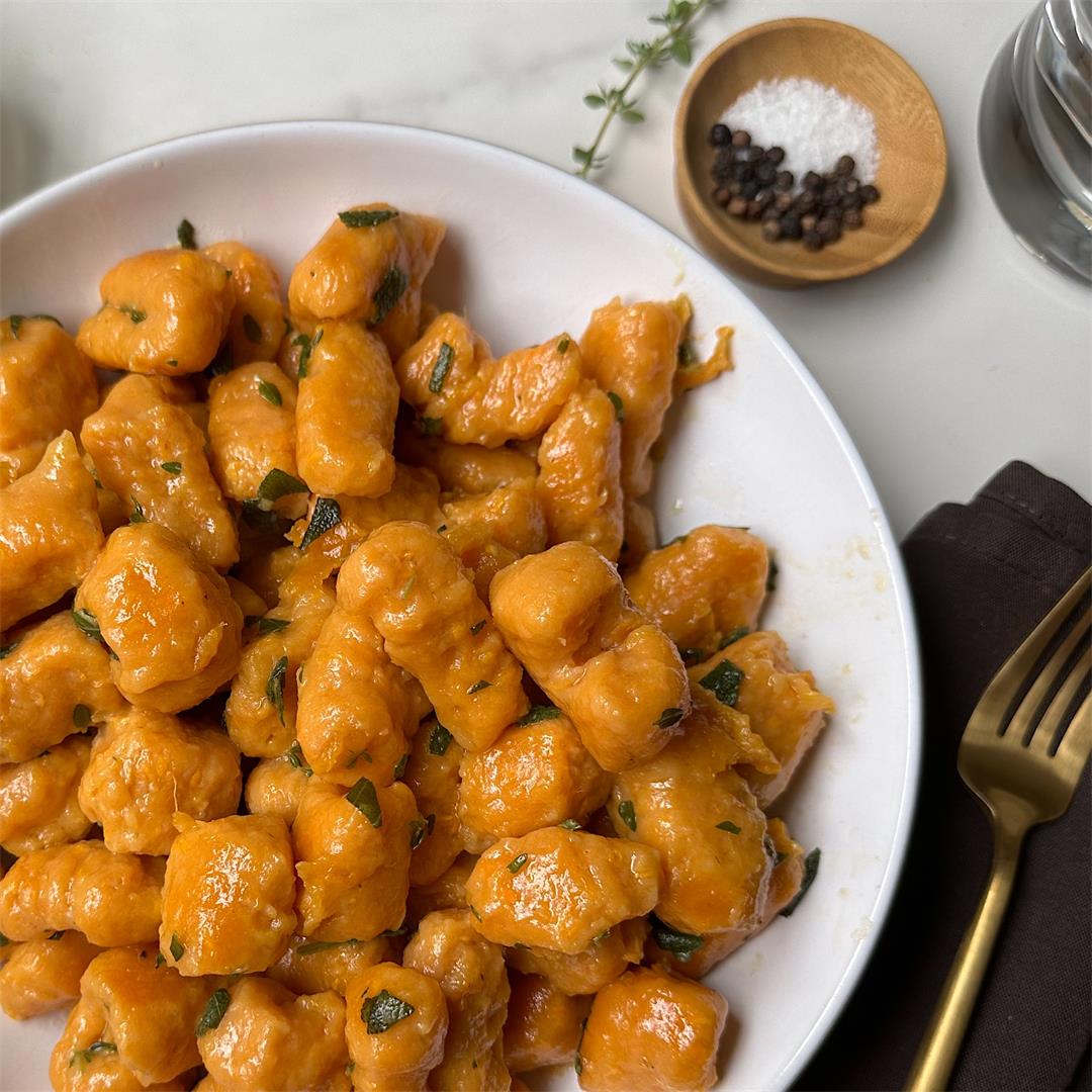 Vegan Sweet Potato Gnocchi